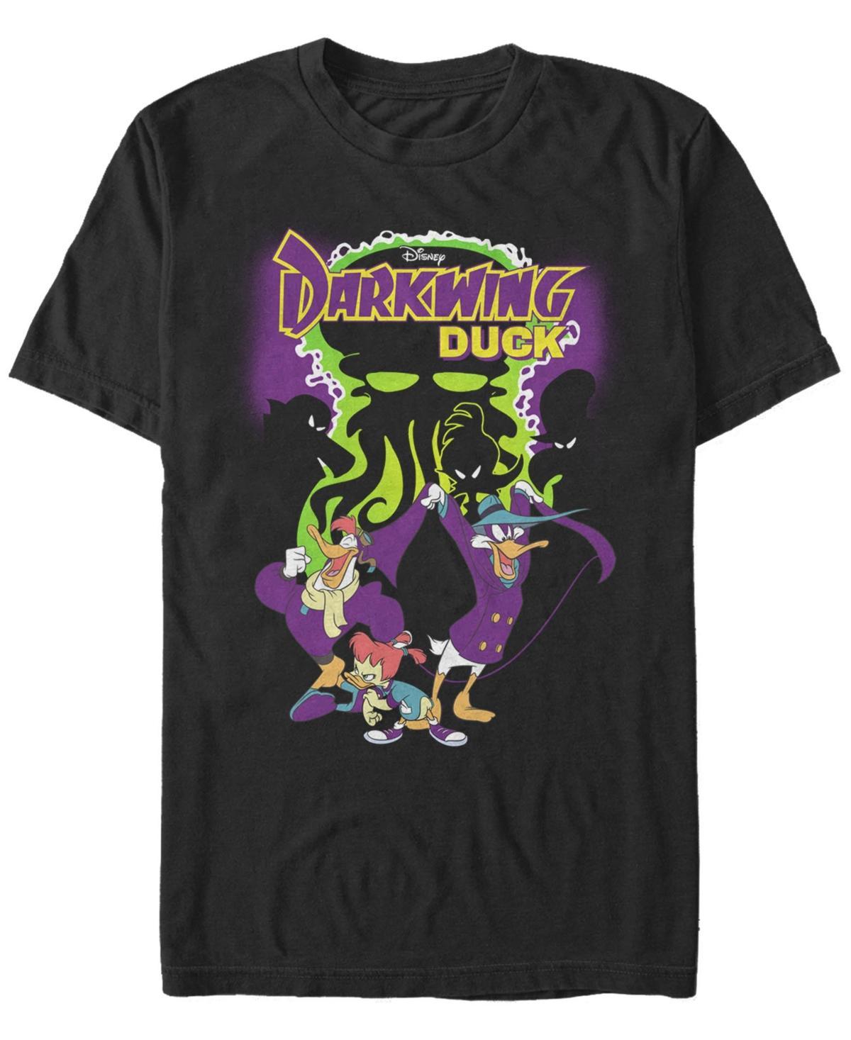 Mens Darkwing Duck Dangerous Poster Tee, Mens Product Image