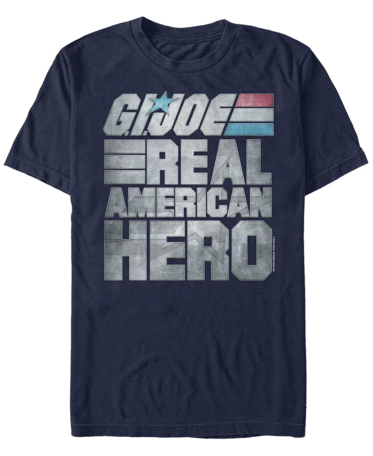 Mens G.I. Joe Real American Hero Tee Blue Product Image