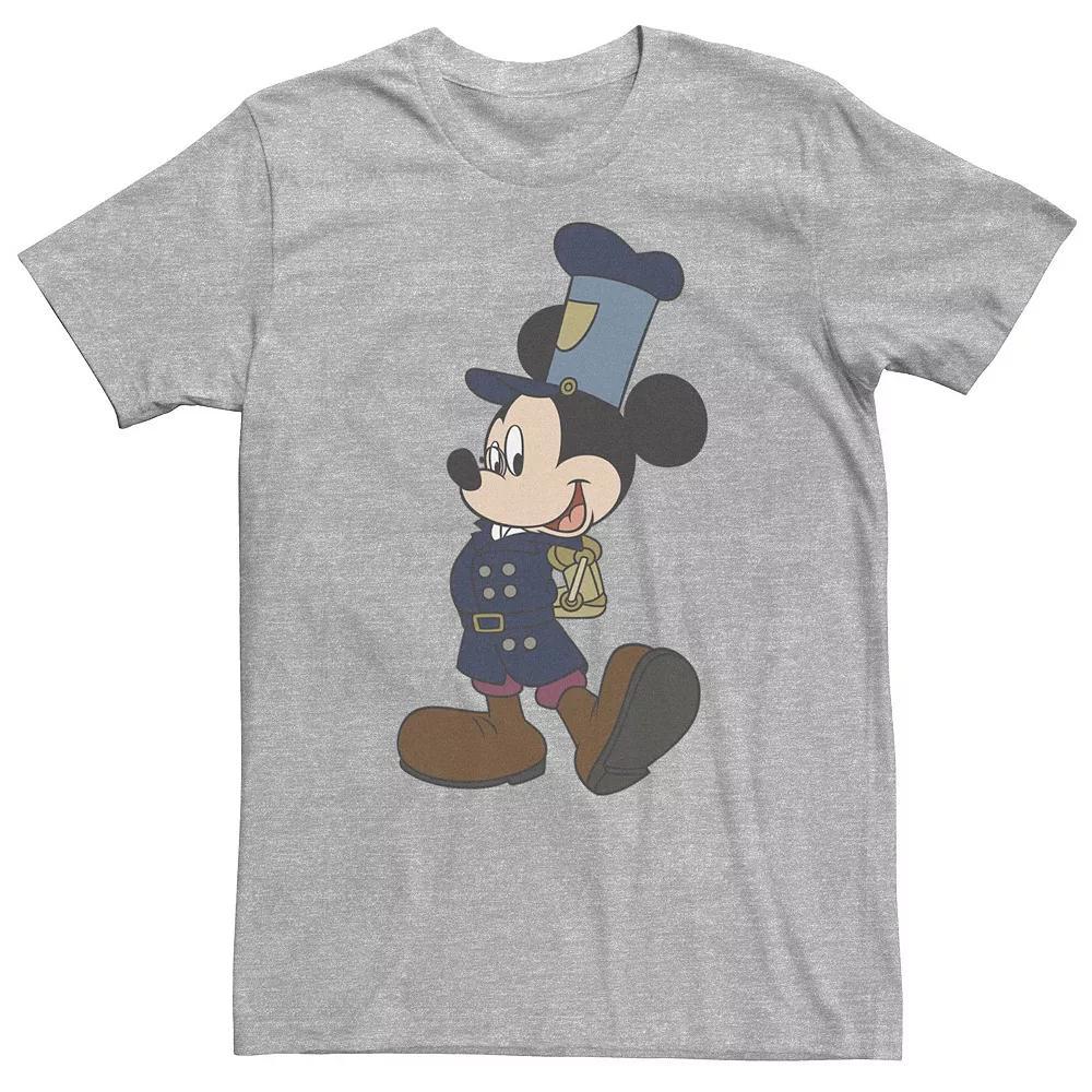 Big & Tall Disney Mickey Mouse Steampunk Outfit Tee, Men's, Size: XXL Tall, Athletic Grey Product Image