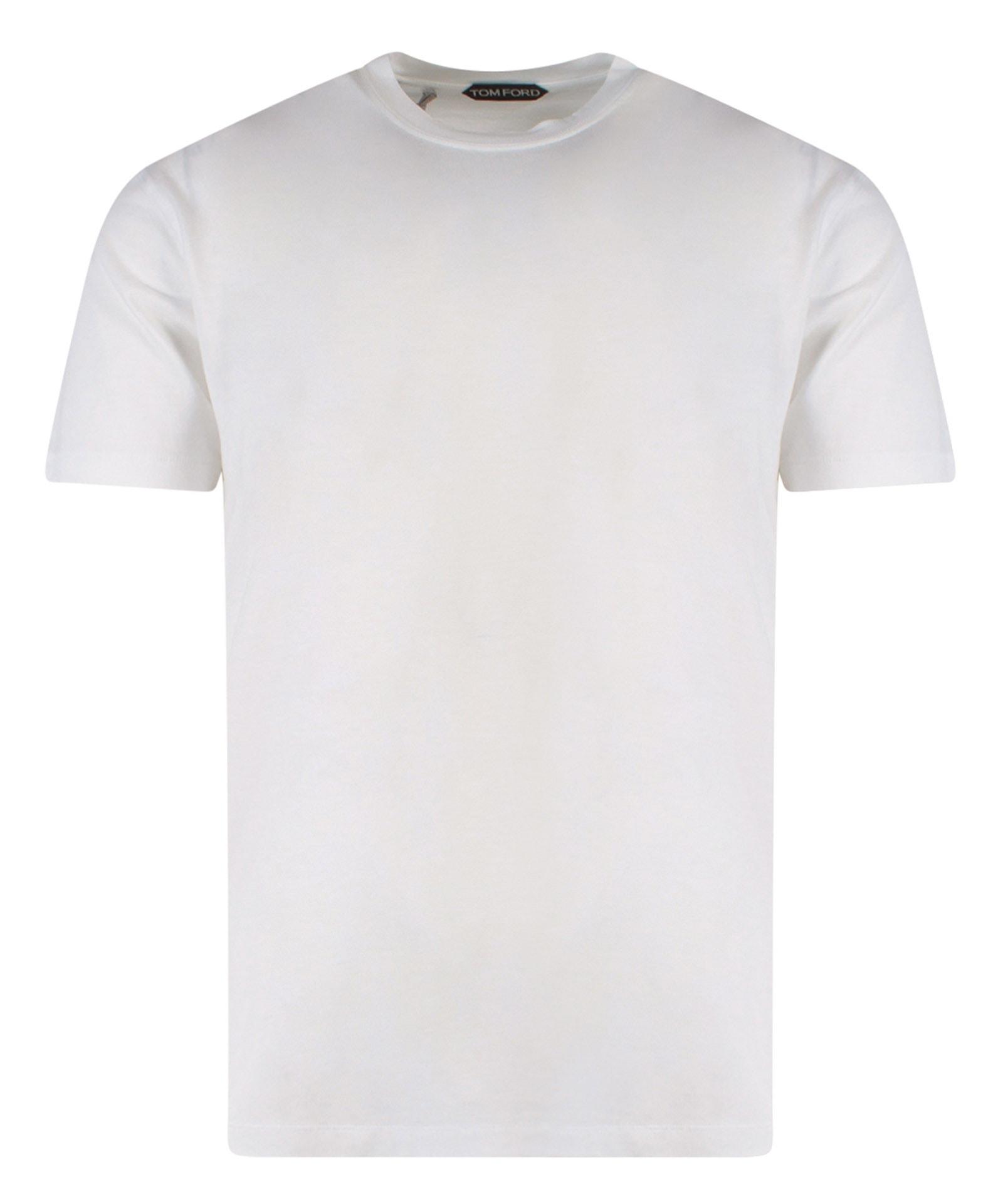 TOM FORD Slim-fit Lyocell And Cotton-blend Jersey T-shirt In Neutrals Product Image