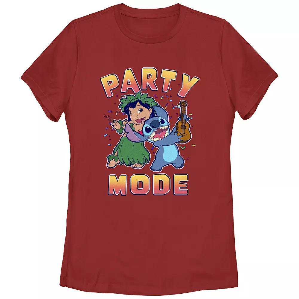 Disney's Lilo & Stitch Women's Party Mode Tee, Girl's,  Product Image