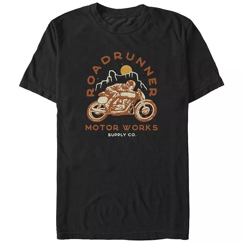 Big & Tall Roadrunner Motor Works Graphic Tee, Men's, Size: 3XL Tall, Black Product Image