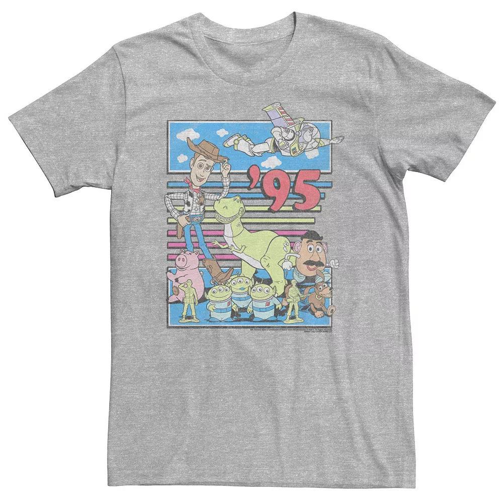 Disney / Pixar's Toy Story Big & Tall 95 Retro Distressed Colorful Tee, Men's,  Product Image