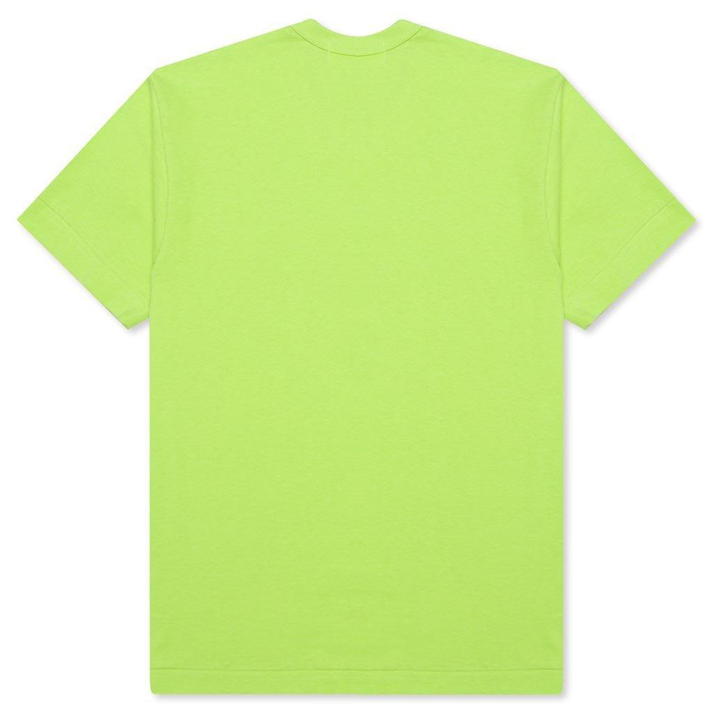 Pastelle Red Emblem T-Shirt - Green Male Product Image