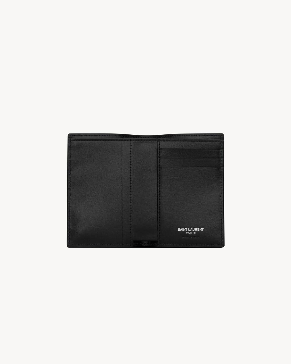 TINY CASSANDRE credit card wallet in matte leather | Saint Laurent | YSL.com Product Image