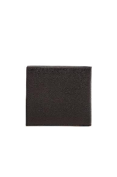 THOM BROWNE Pebble Grain Billfold In Black Product Image