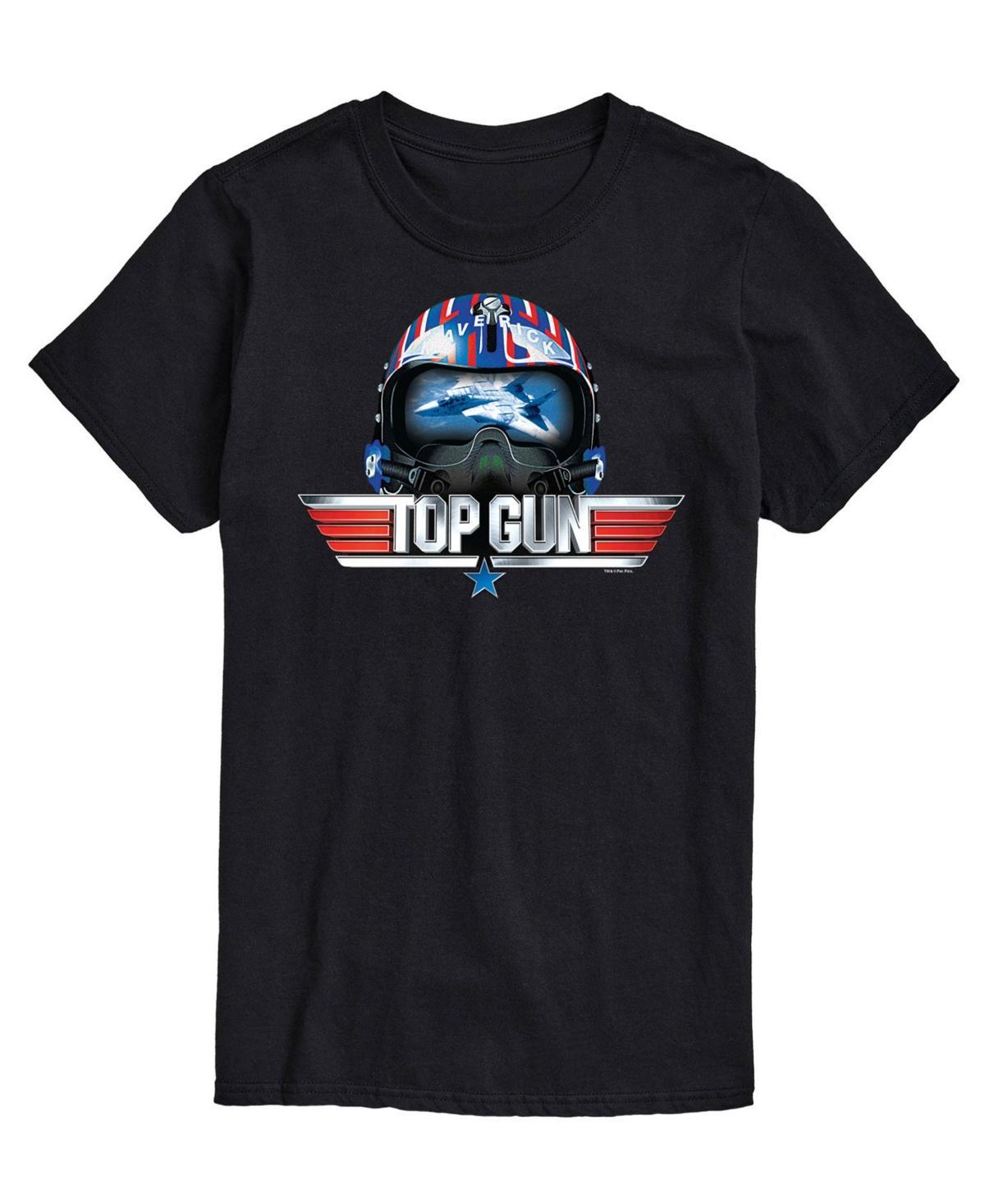 Men's Top Gun Maverick Helmet Tee, Size: XS, Black Product Image