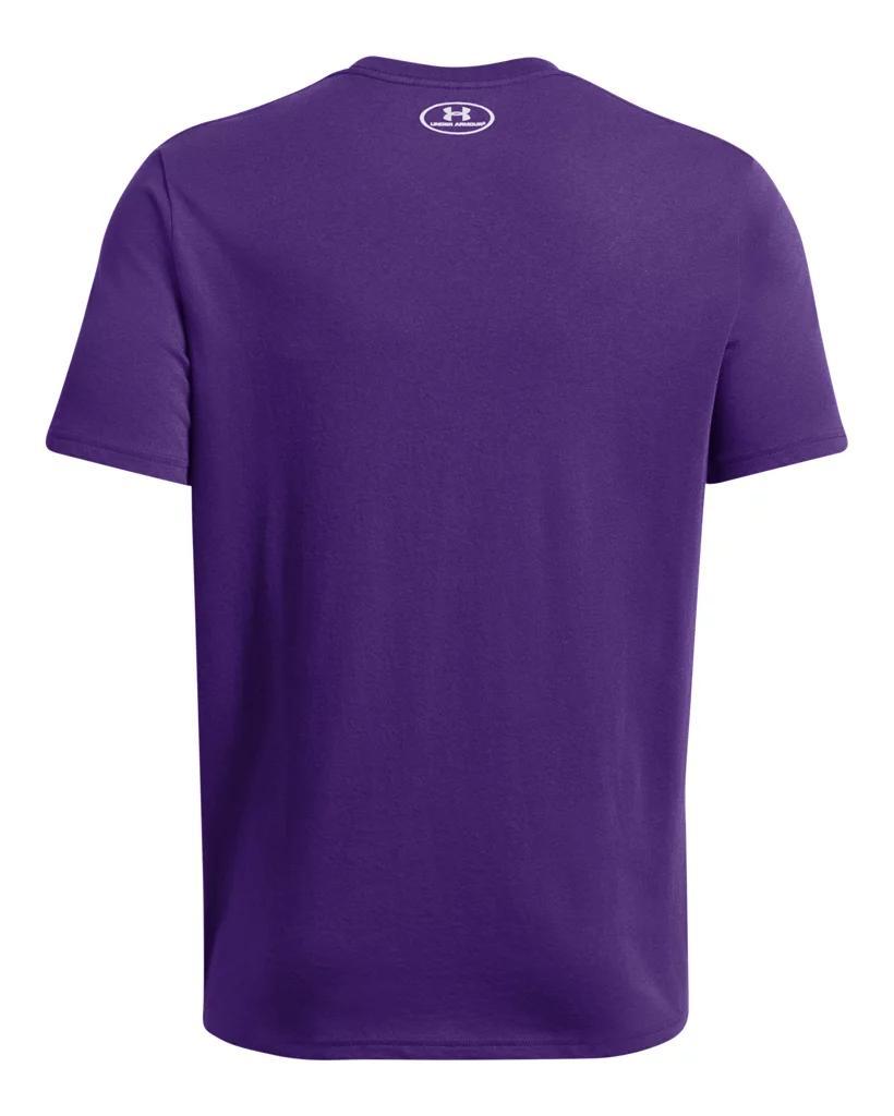 Men's UA Performance Cotton Collegiate Short Sleeve Product Image