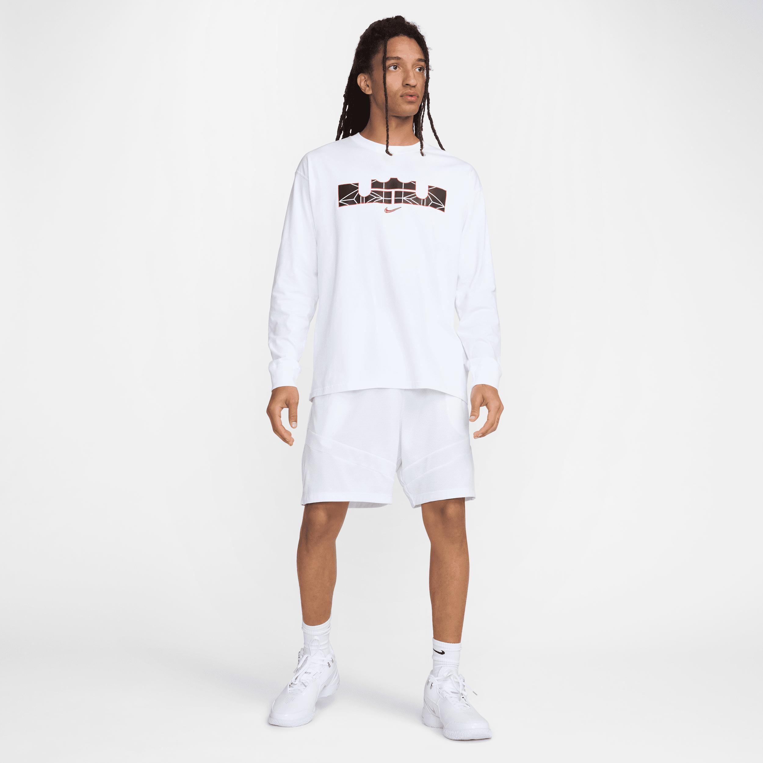 LeBron Men's Max90 Long-Sleeve Basketball T-Shirt Product Image