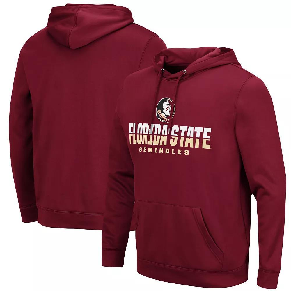 Men's Colosseum Garnet Florida State Seminoles Lantern Pullover Hoodie,  Product Image