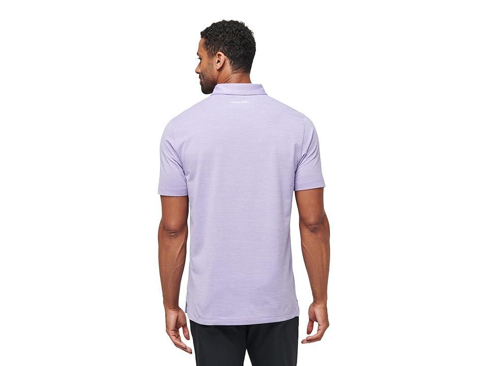 TravisMathew The Heater Performance Stretch Short Sleeve Polo Shirt Product Image