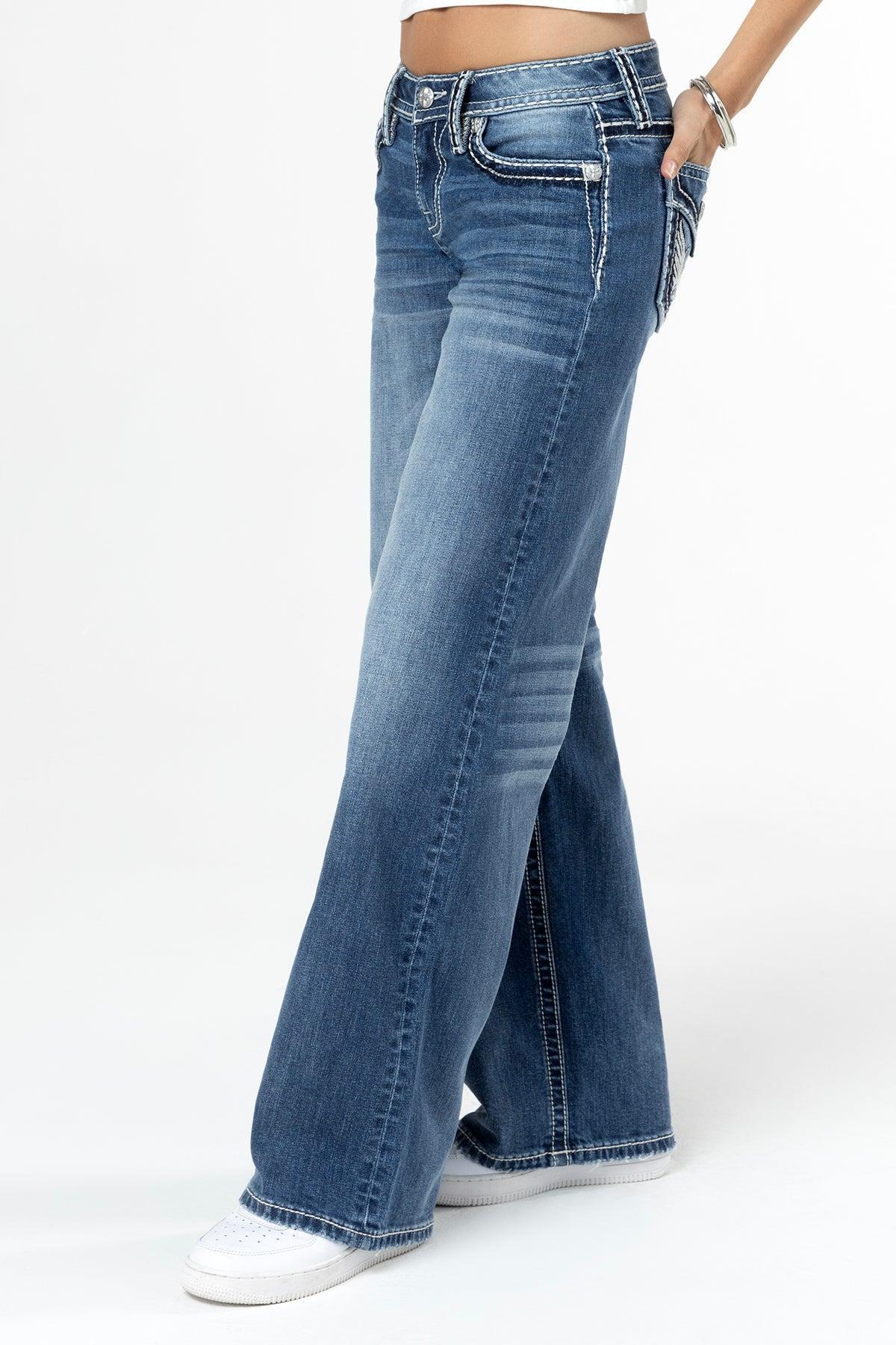 Angelline Wide Leg Jeans Product Image