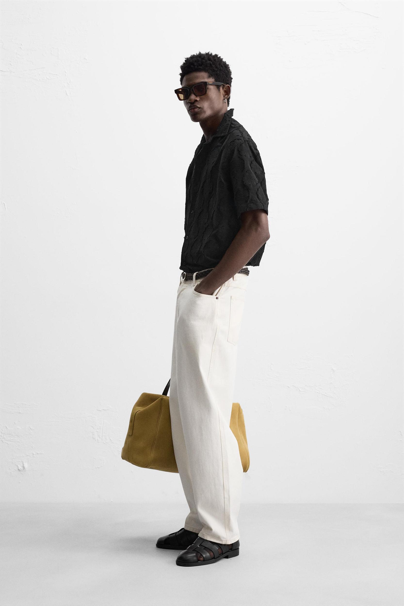 TEXTURED JACQUARD SHIRT Product Image