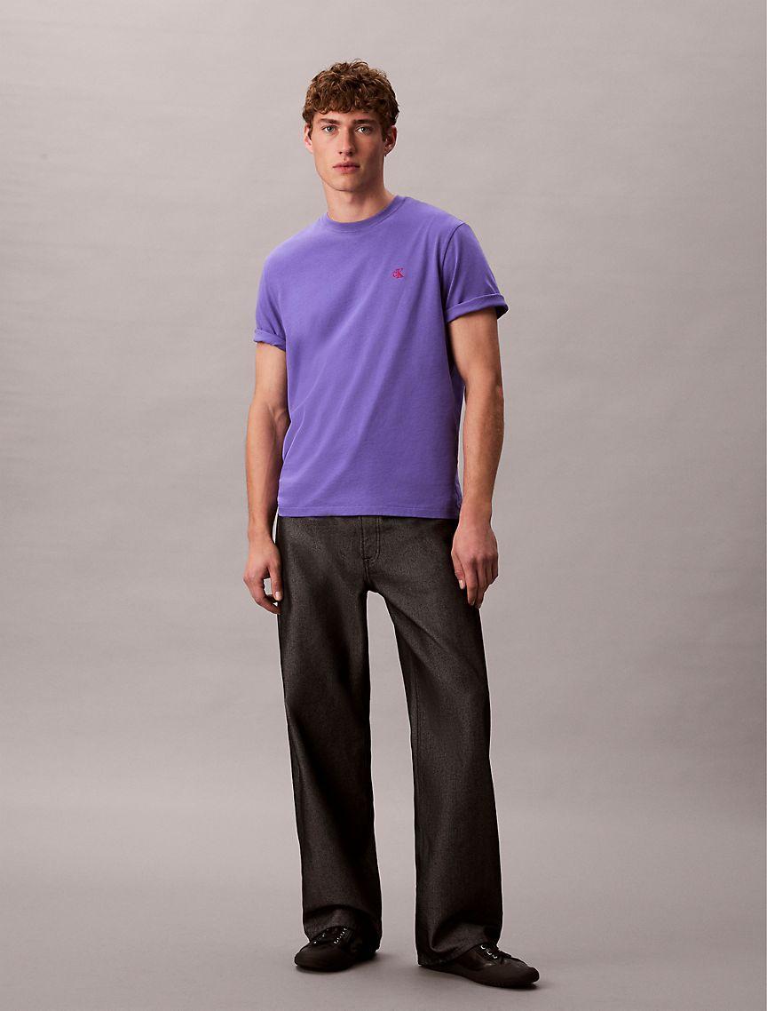 Embroidered Monogram Logo Relaxed T-Shirt Product Image