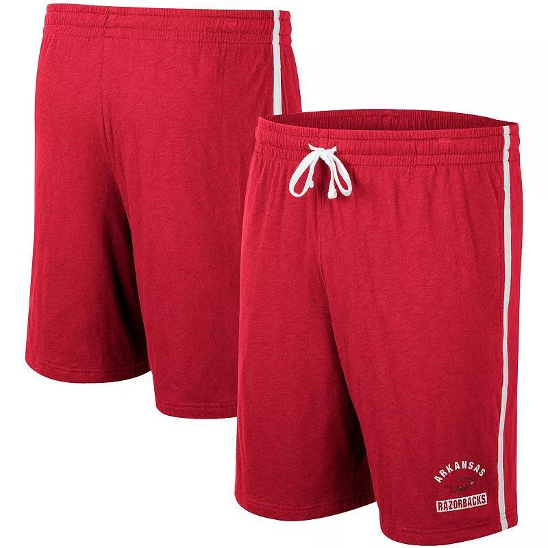Men's Colosseum Cardinal Iowa State Cyclones Thunder Slub Shorts,  Product Image