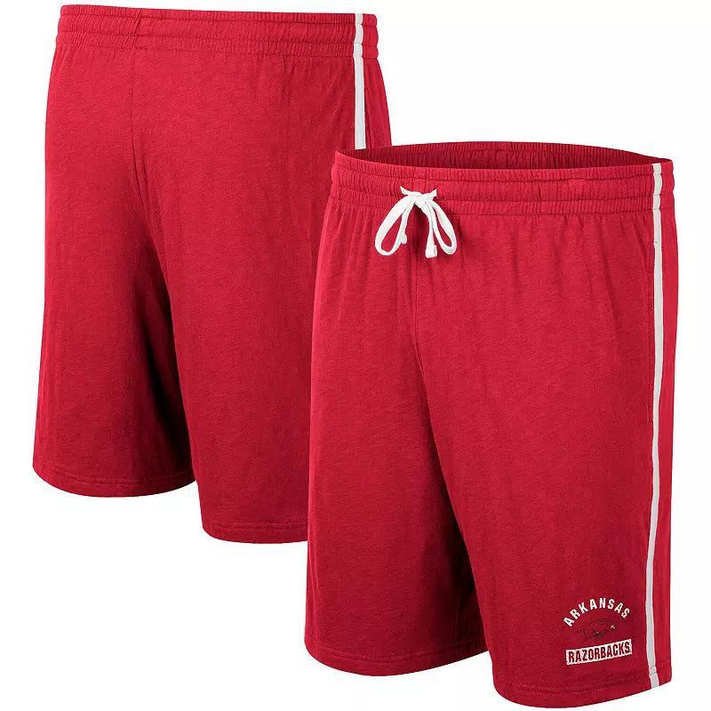 Men's Colosseum Cardinal Iowa State Cyclones Thunder Slub Shorts,  Product Image