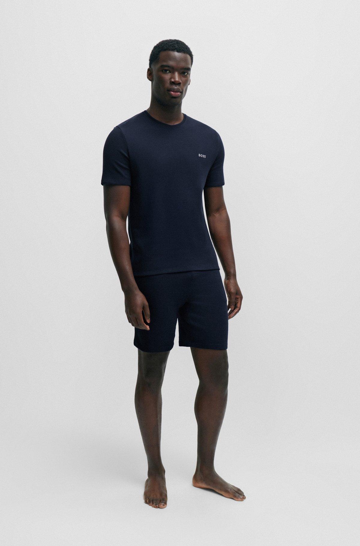 Pajama T-shirt with embroidered logo Product Image