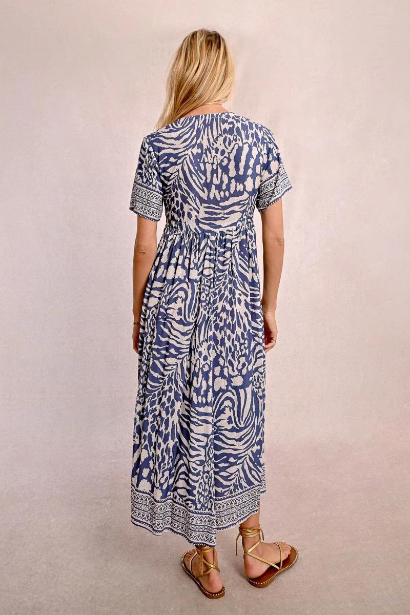 Long Printed Dress Product Image