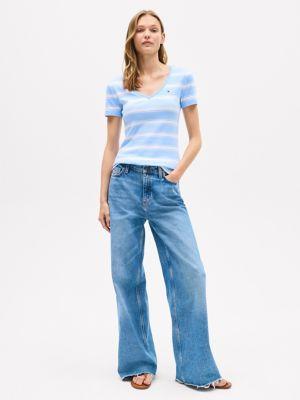 V-Neck Stripe Favorite T-Shirt Product Image