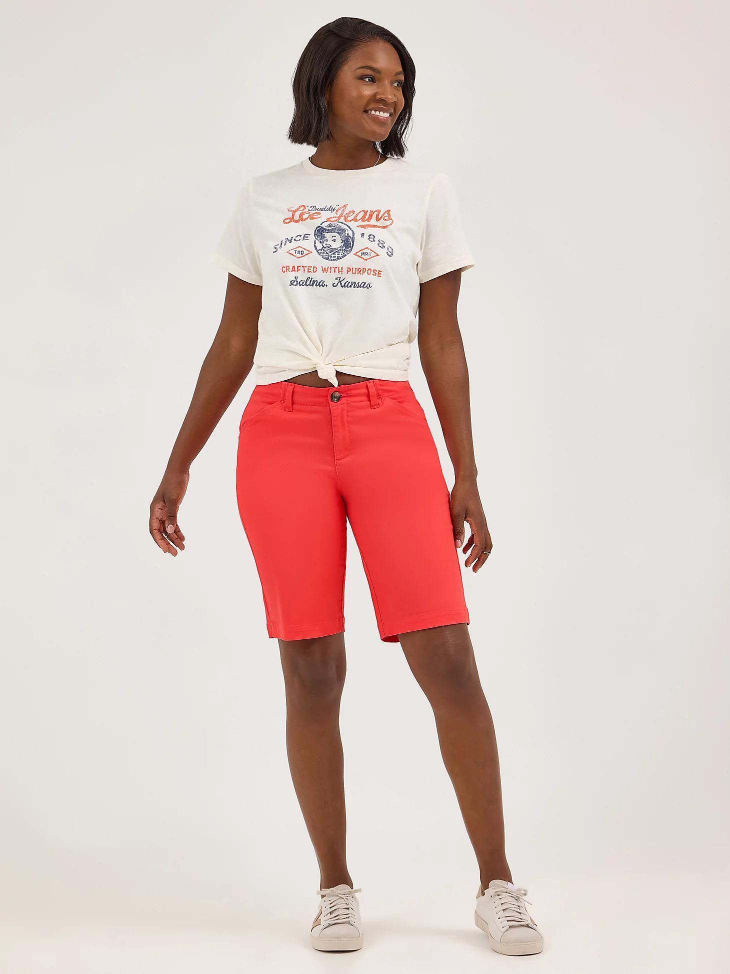 Women's Legendary Chino Bermuda | Women's Shorts | Lee® Product Image