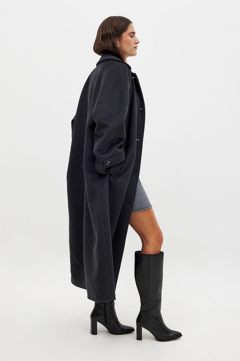 Knee High Leather Rounded Toe Boots Product Image