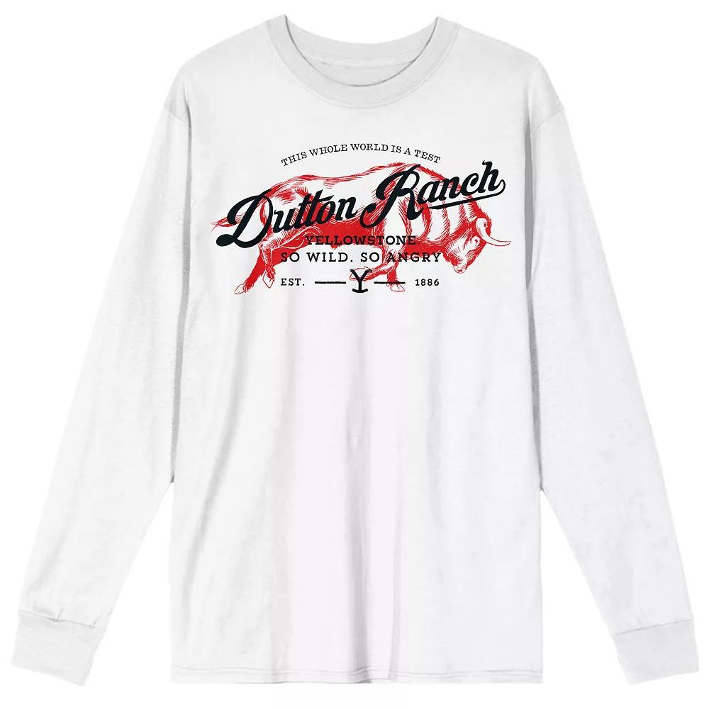 Men's Yellowstone Dutton Ranch Long Sleeve Tee,  Product Image