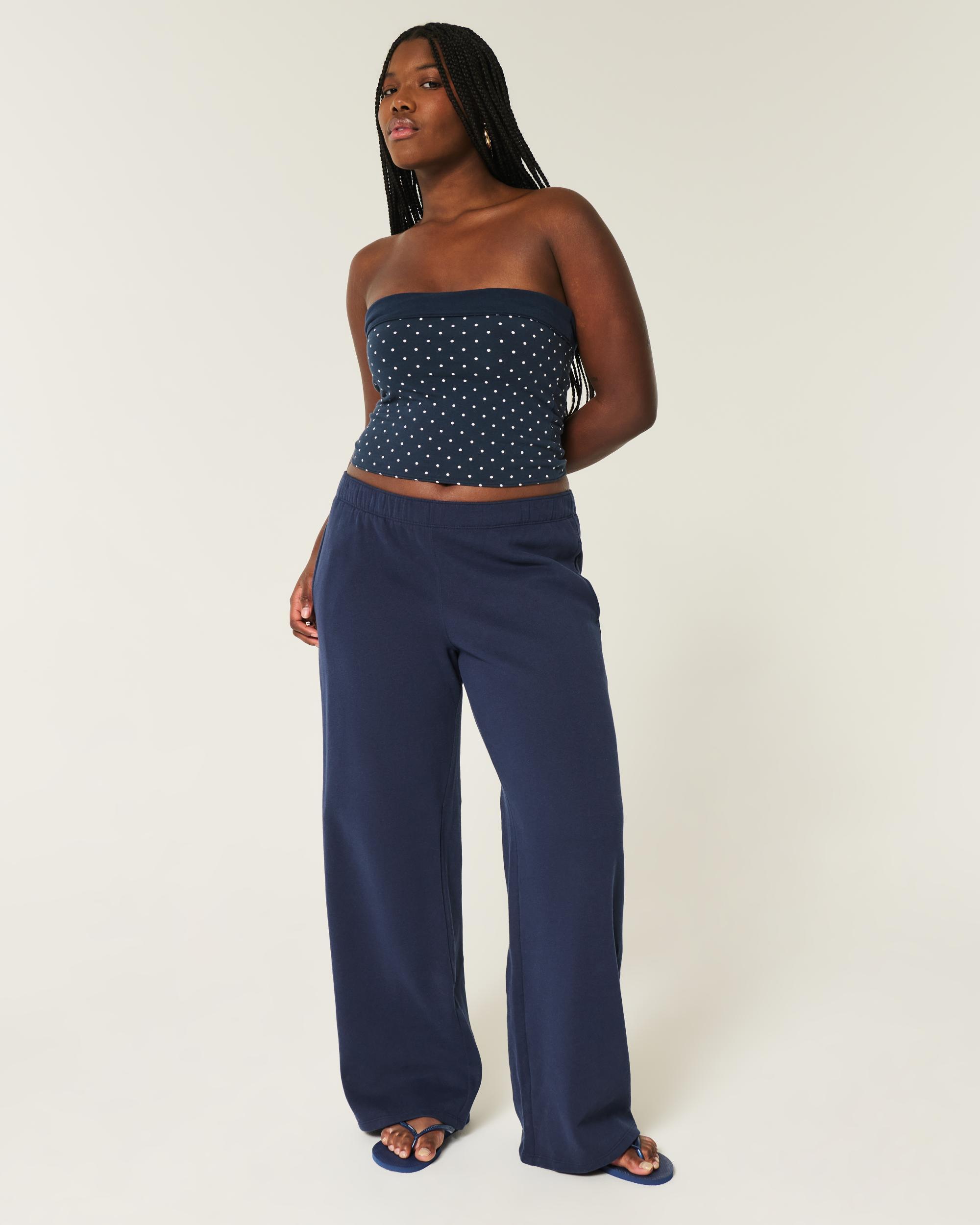 Wide-Leg Sweatpants Product Image