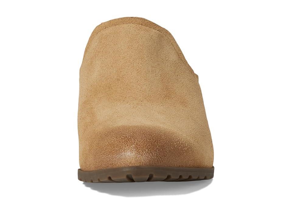 VIONIC Claremont Mules (Camel Suede) Women's Flat Shoes Product Image