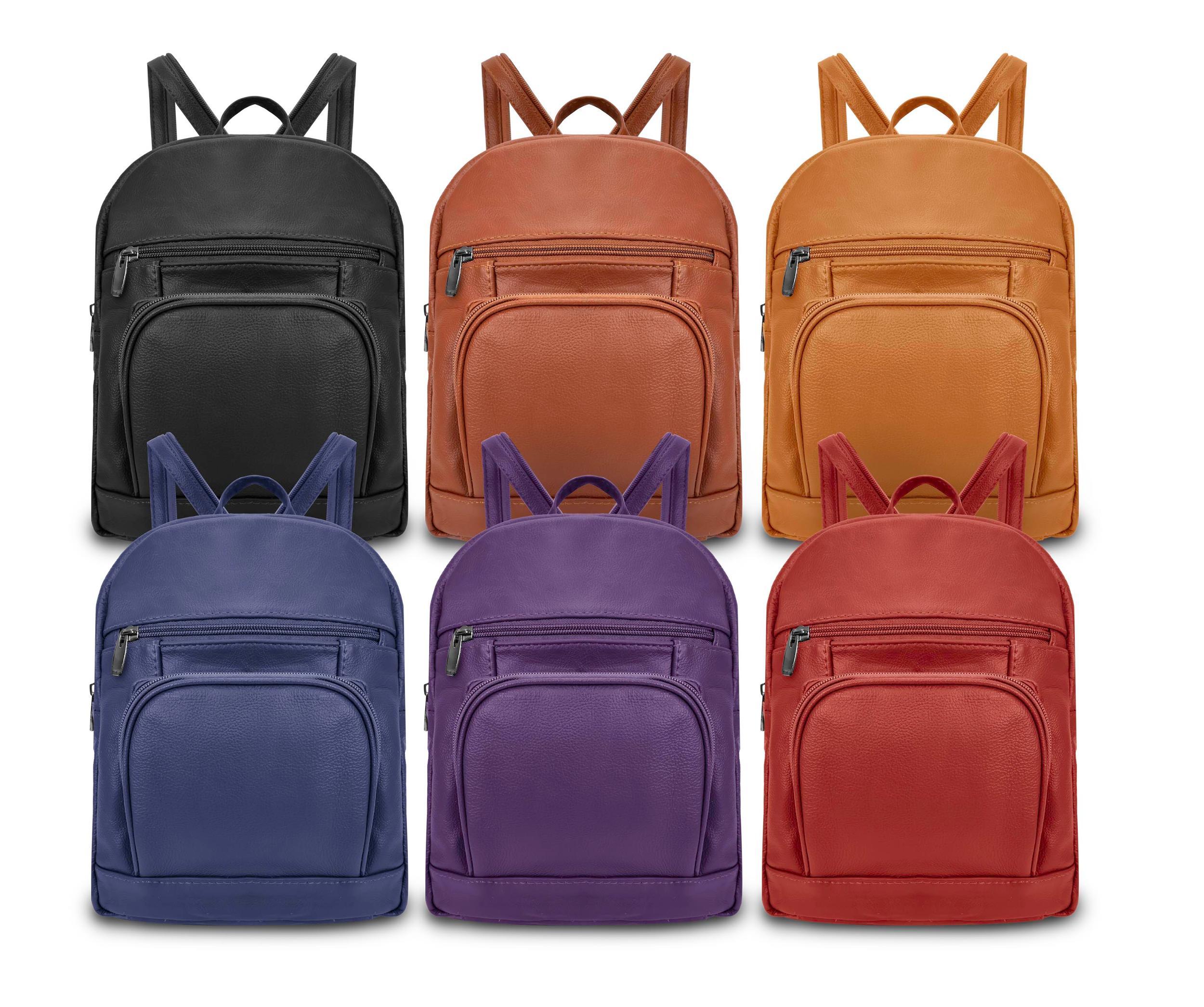 Super Soft Genuine Leather Backpack - 5 Colors Product Image
