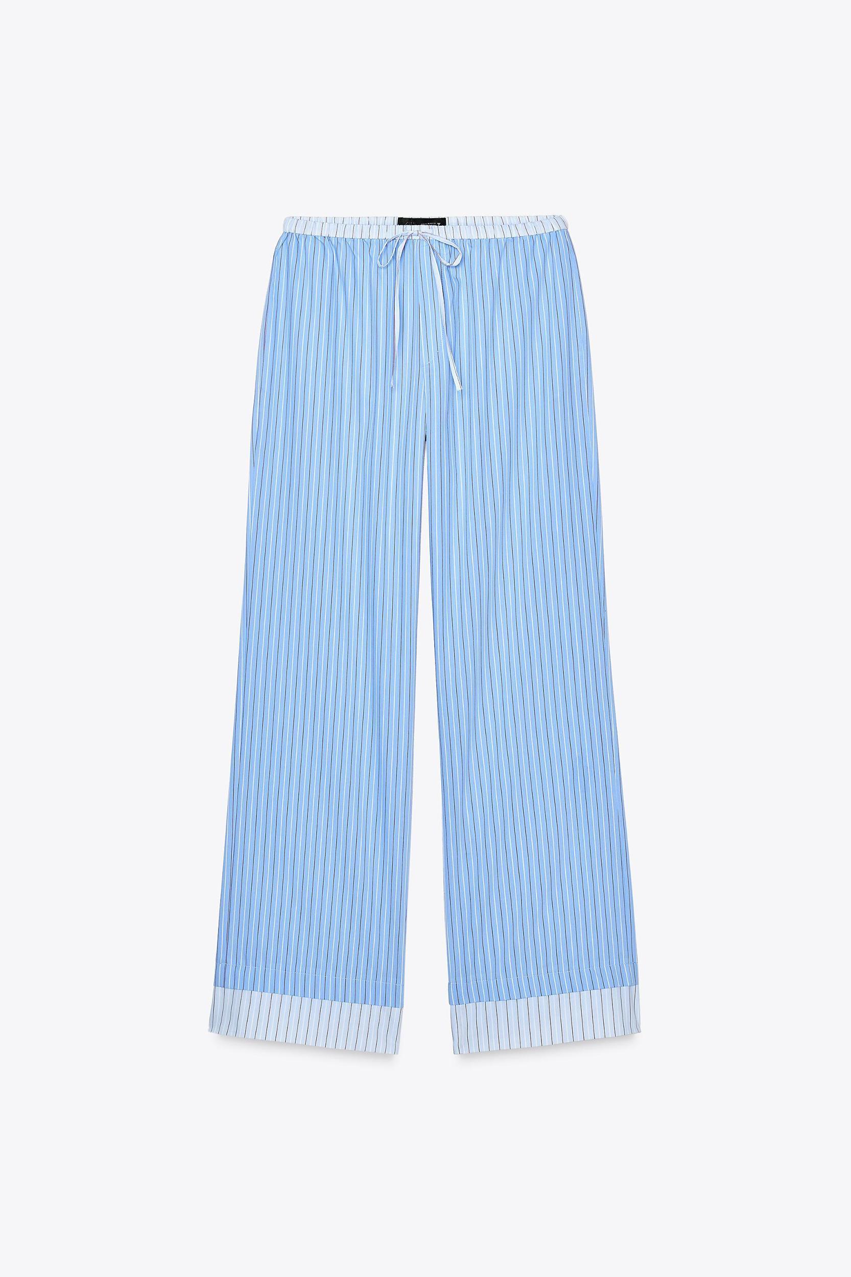 STRIPED PAJAMA PANTS Product Image