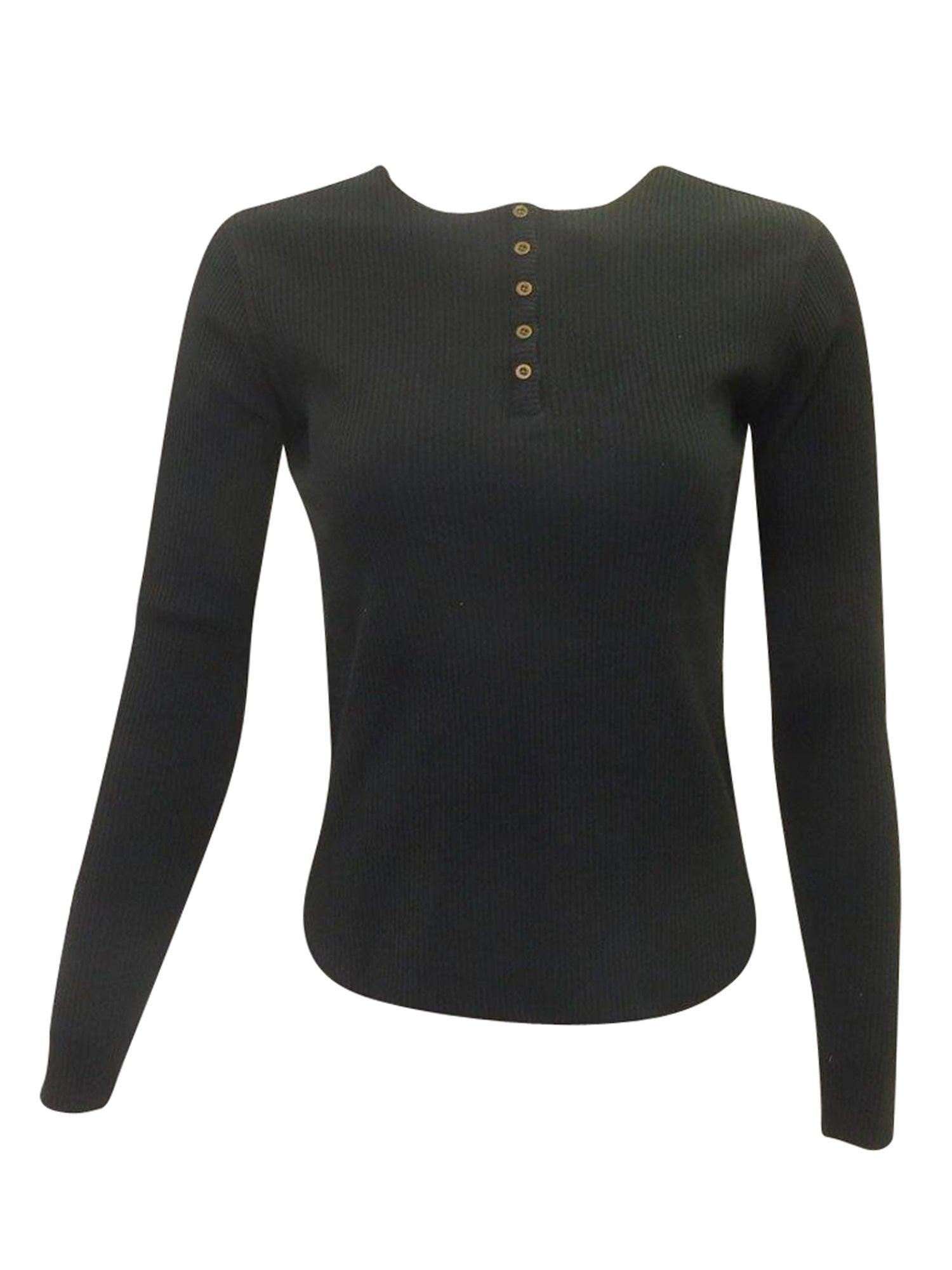 FYI Ribbed Henley Product Image