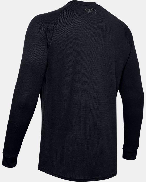 Men's UA Waffle Crew Long Sleeve Product Image