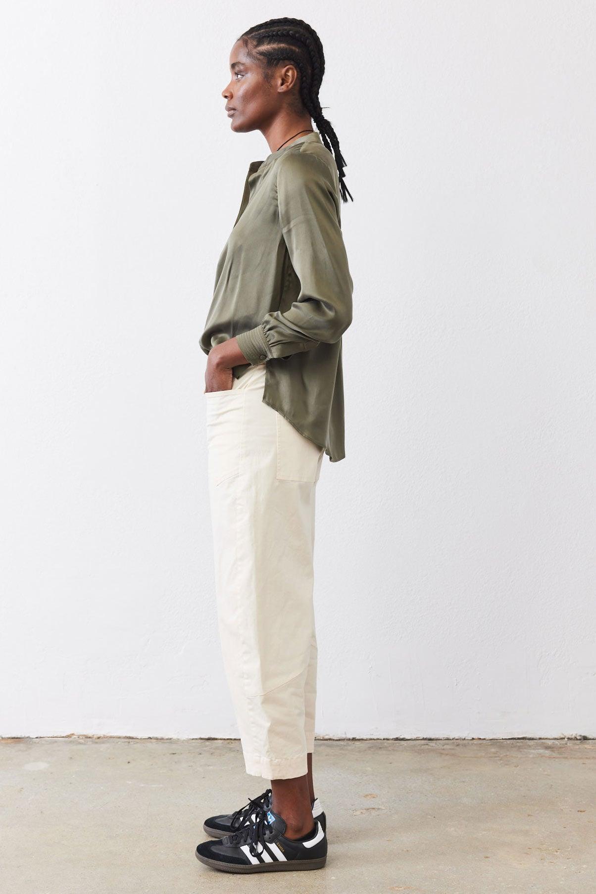 Not Too Loose Silk Blouse Product Image