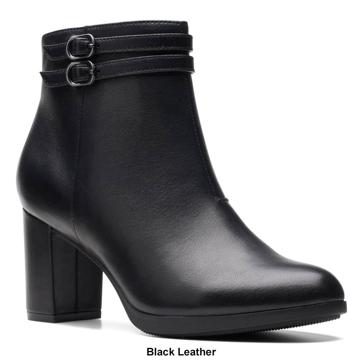 Clarks Bayla Light Leather) Women's Boots Product Image