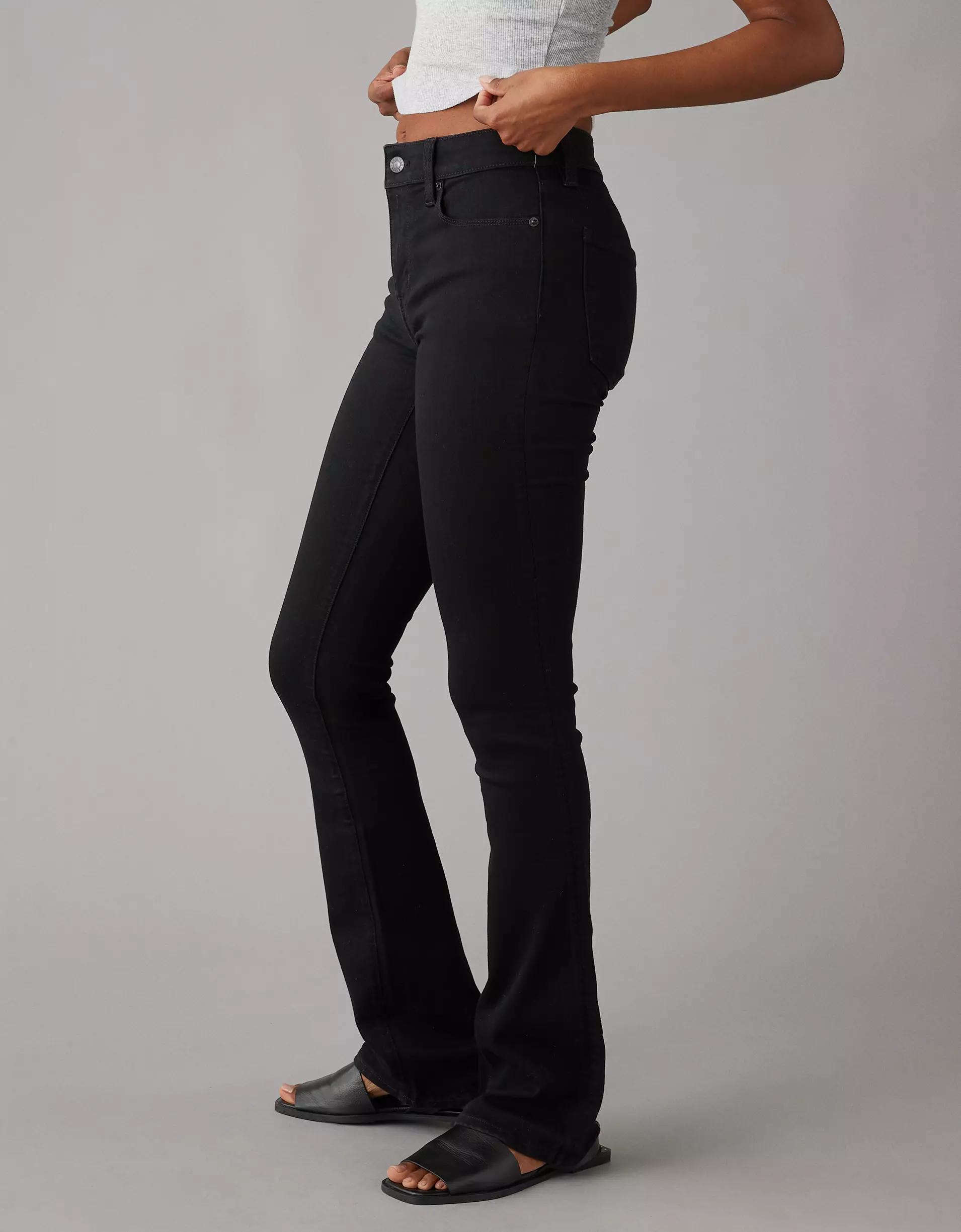 AE Next Level High-Waisted Skinny Kick Jean Product Image