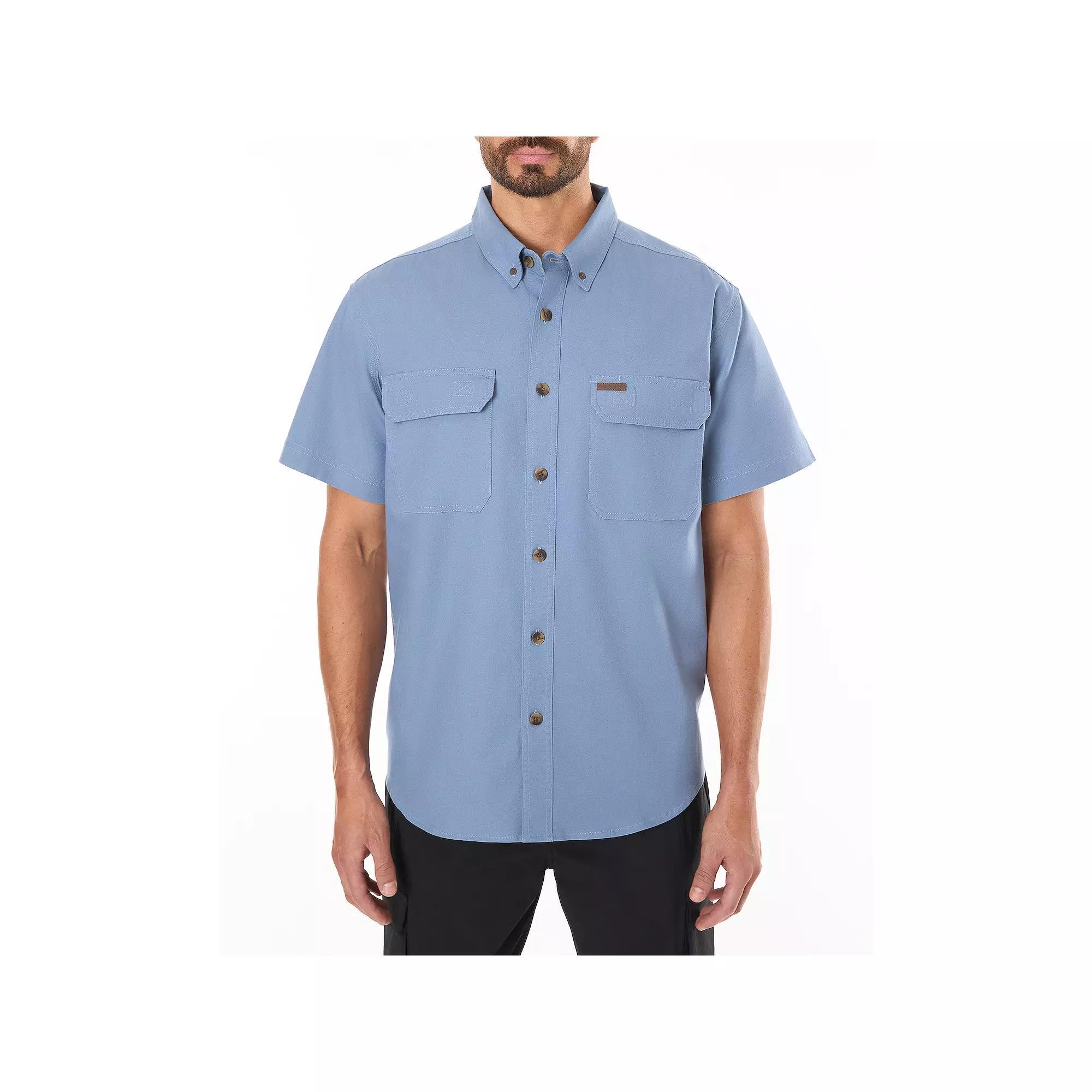 Men's Smith's Workwear Stretch Button-Down Shirt,  Product Image