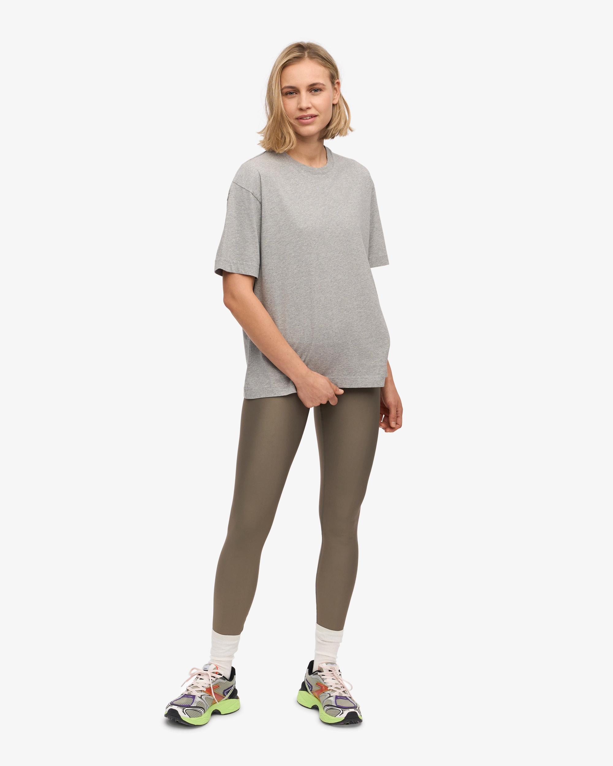 Oversized Organic T-Shirt - Heather Grey Product Image