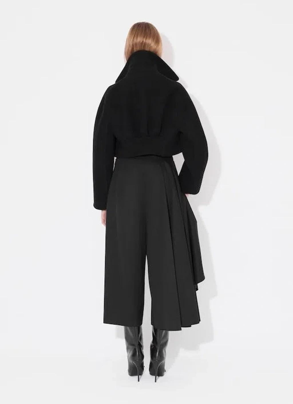 ALAÏA Long-sleeved Casual Jacket In Noiralaia Product Image