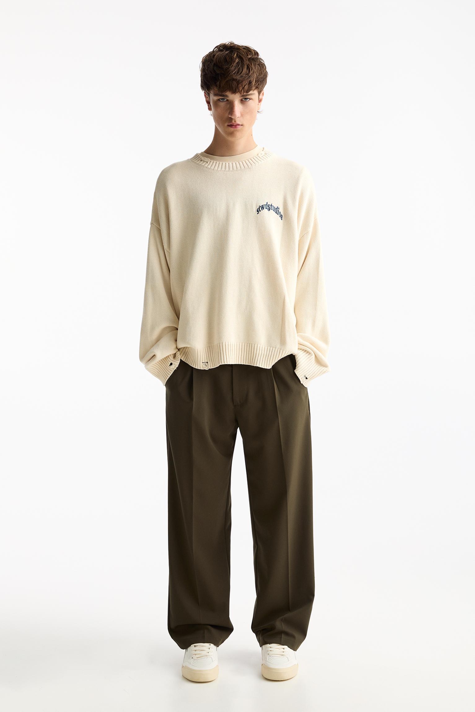 Tailored wide-leg pants Product Image