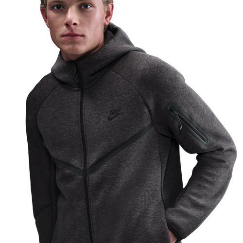Nike Mens Nike Tech Fleece Full-Zip Windrunner Hoodie - Mens Maroon/Maroon Product Image