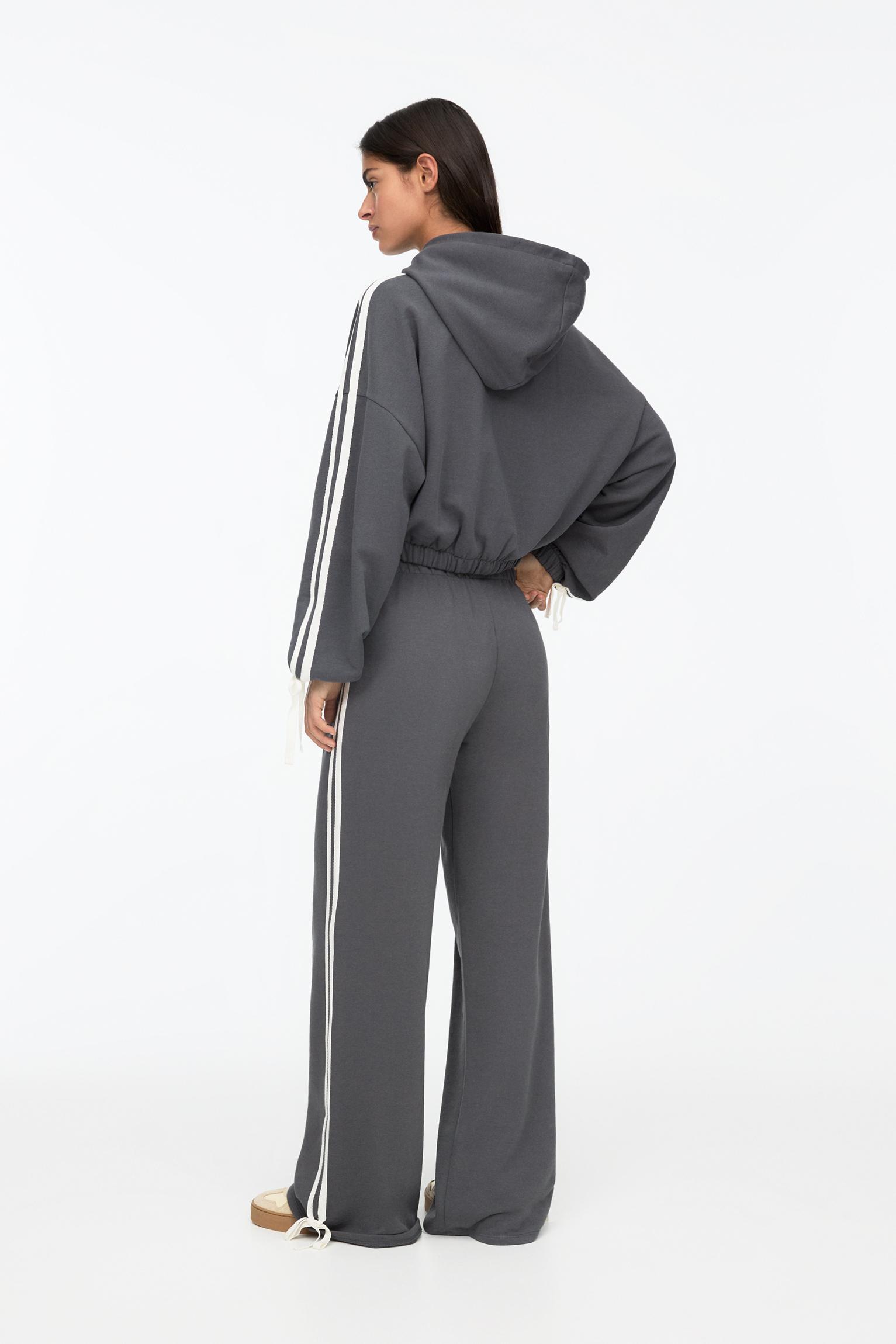 Striped tracksuit pants Product Image