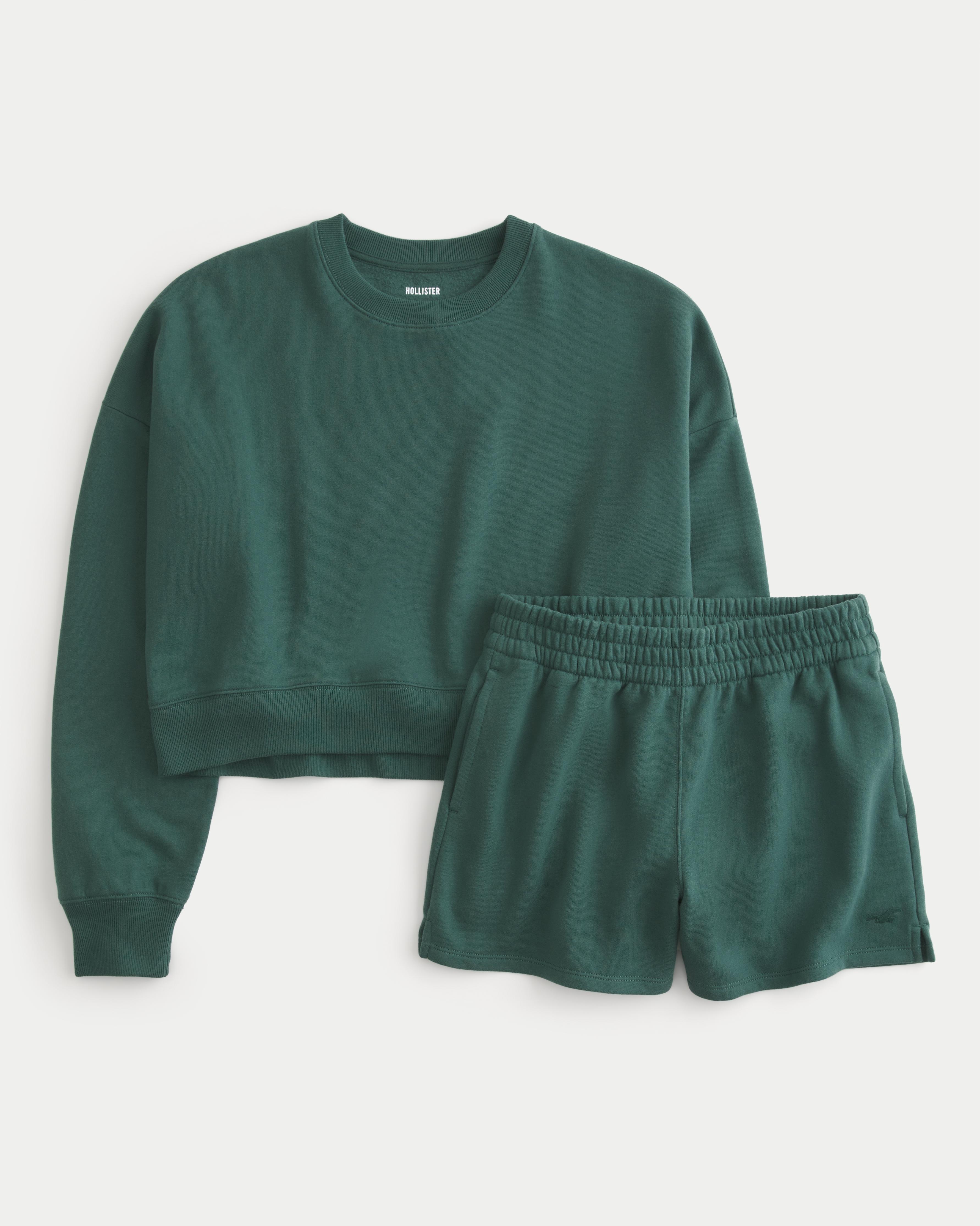 Easy Crew Sweatshirt & Fleece Shorts Bundle Product Image