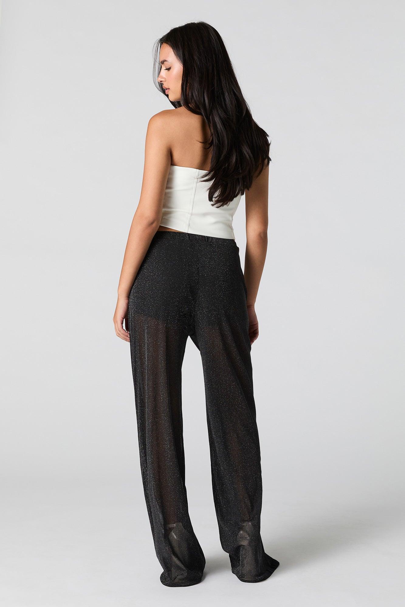 Sparkle Mesh Pant Female Product Image