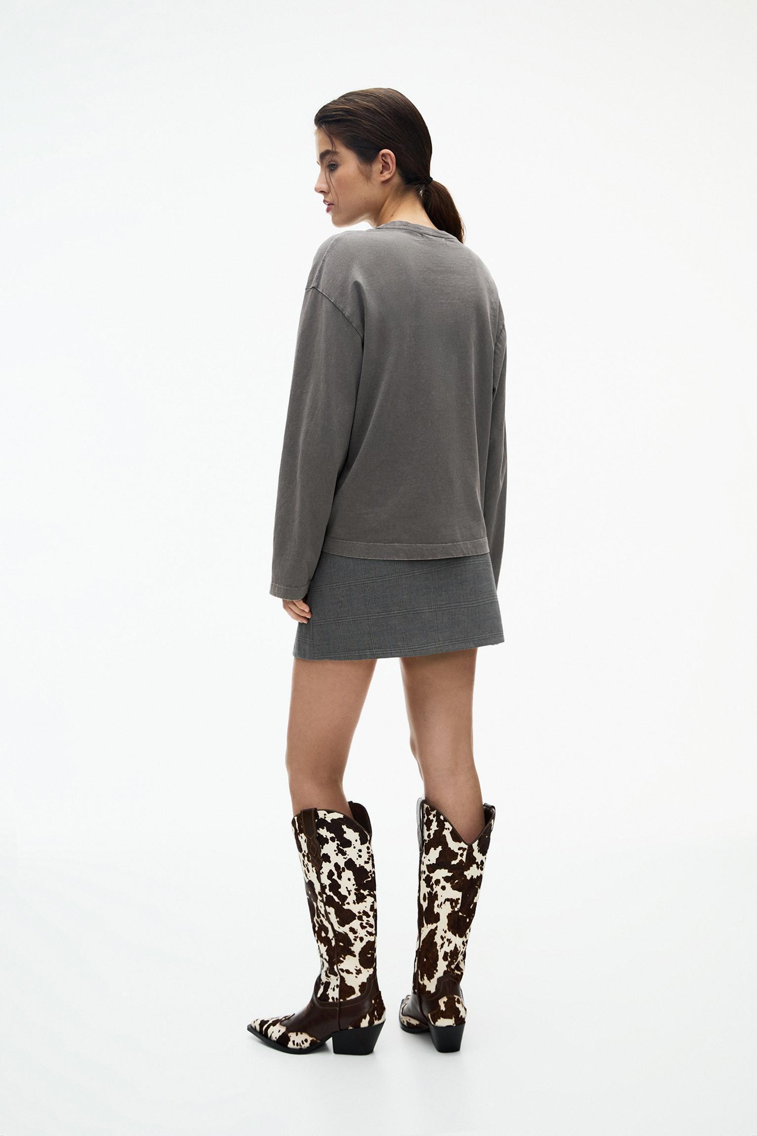 Oversize long sleeve T-shirt Product Image