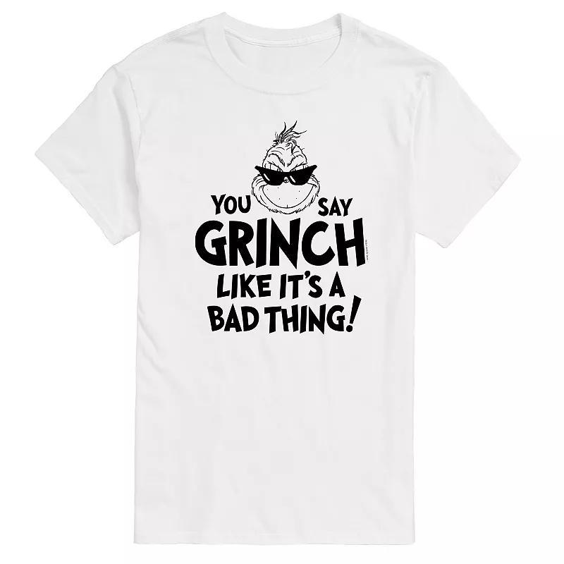 Mens Dr. Seuss Grinch Like Its A Bad Thing Graphic Tee Product Image