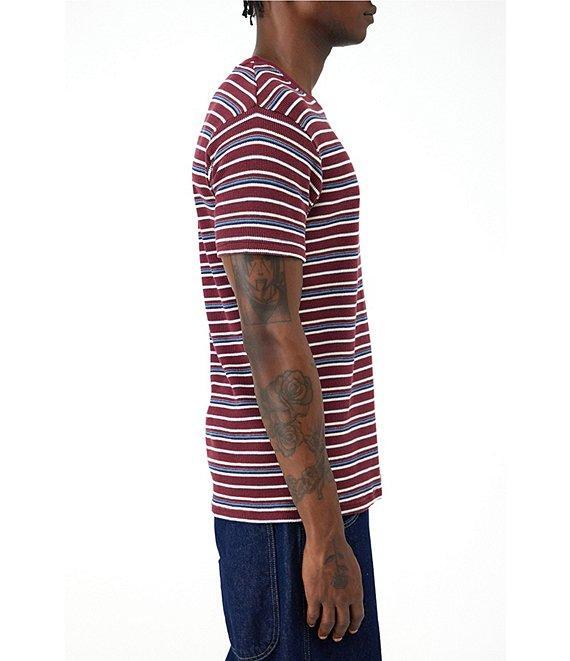 BDG Urban Outfitters Short Sleeve Waffle-Stripe T-Shirt Product Image