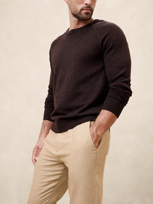 Athletic Linen-Blend Pant Product Image