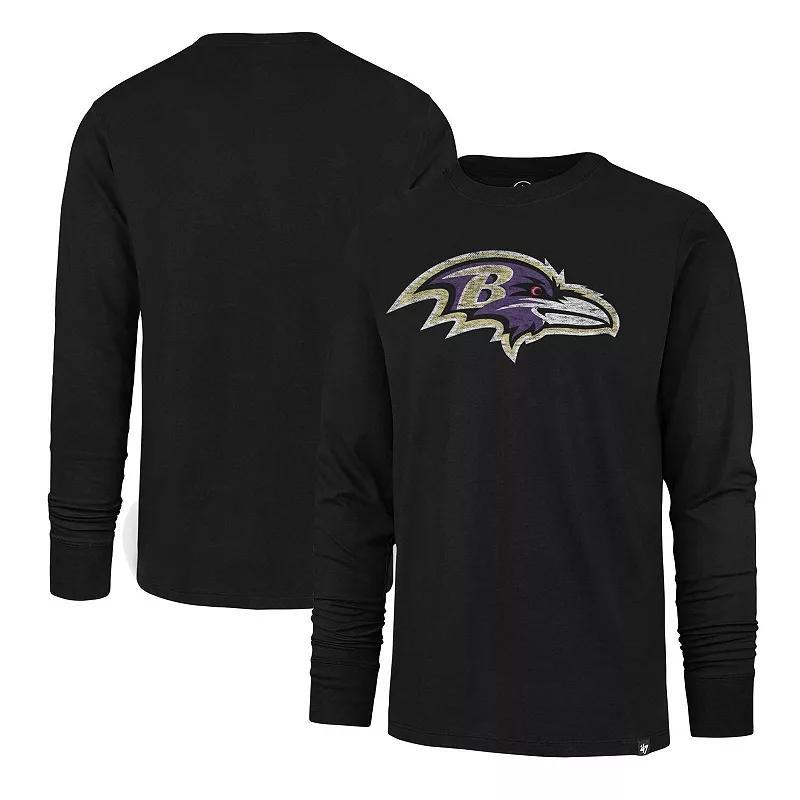 Mens 47 Baltimore Ravens Premier Franklin Long Sleeve T-Shirt Product Image