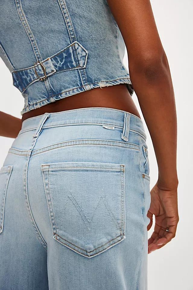 MOTHER High-Waisted Spinner Zip Jeans Product Image