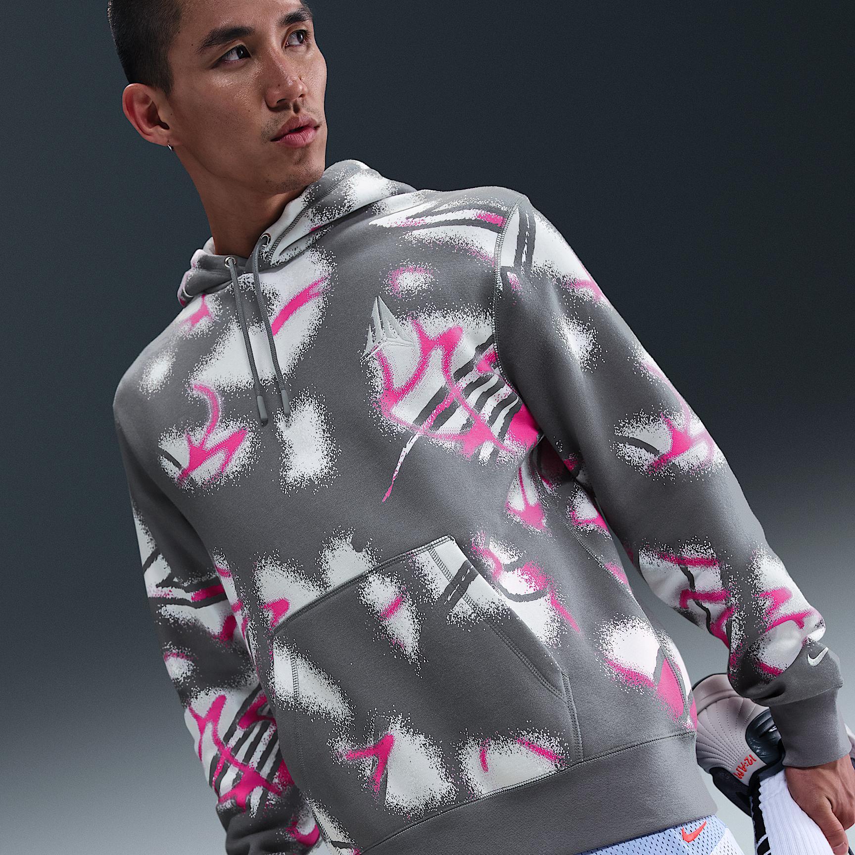 Nike Men's Ja Club Fleece Pullover Hoodie Product Image